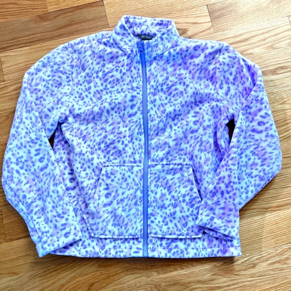 Eddie Bauer Jackets & Coats Eddie Bauer Animal Print Fleece Jacket
